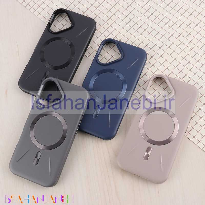 اصفهان جانبی-قاب PC مگ سیف آیفون iPhone 16 براق