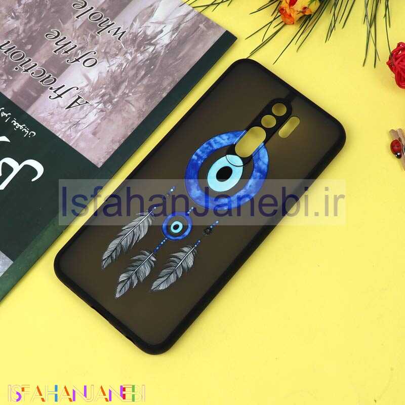 اصفهان جانبی-قاب PC مات محافظ لنزدار طرحدار دیریم کچر شیائومی Redmi 9