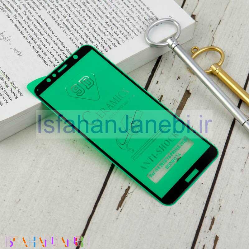 اصفهان جانبی-گلس سرامیکی براق Huawei Y6 2018 مشکی