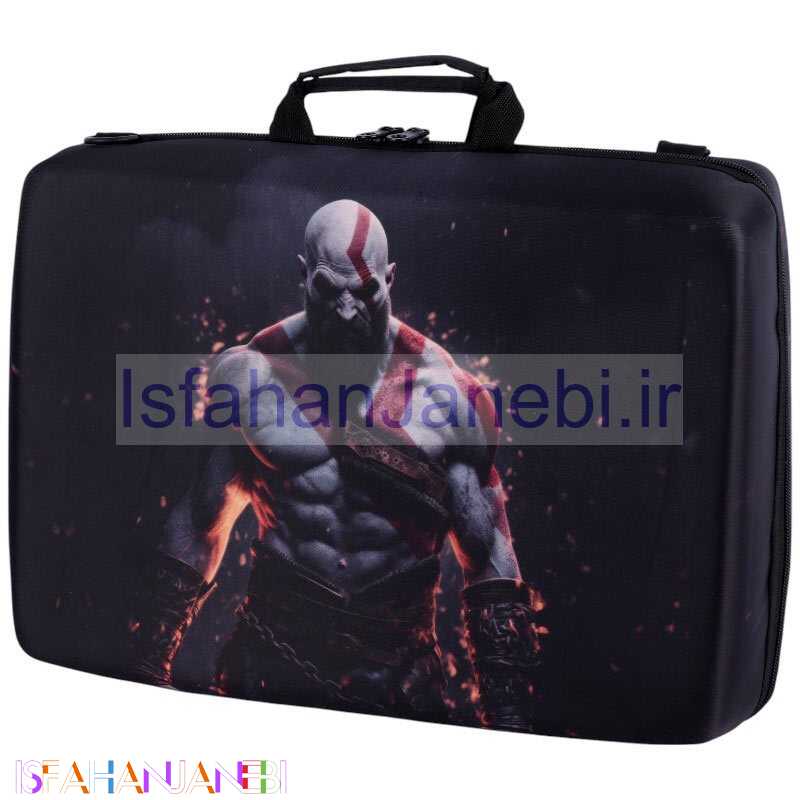 اصفهان جانبی-کیف کنسول بازی PS5 طرح God Of War کد 14