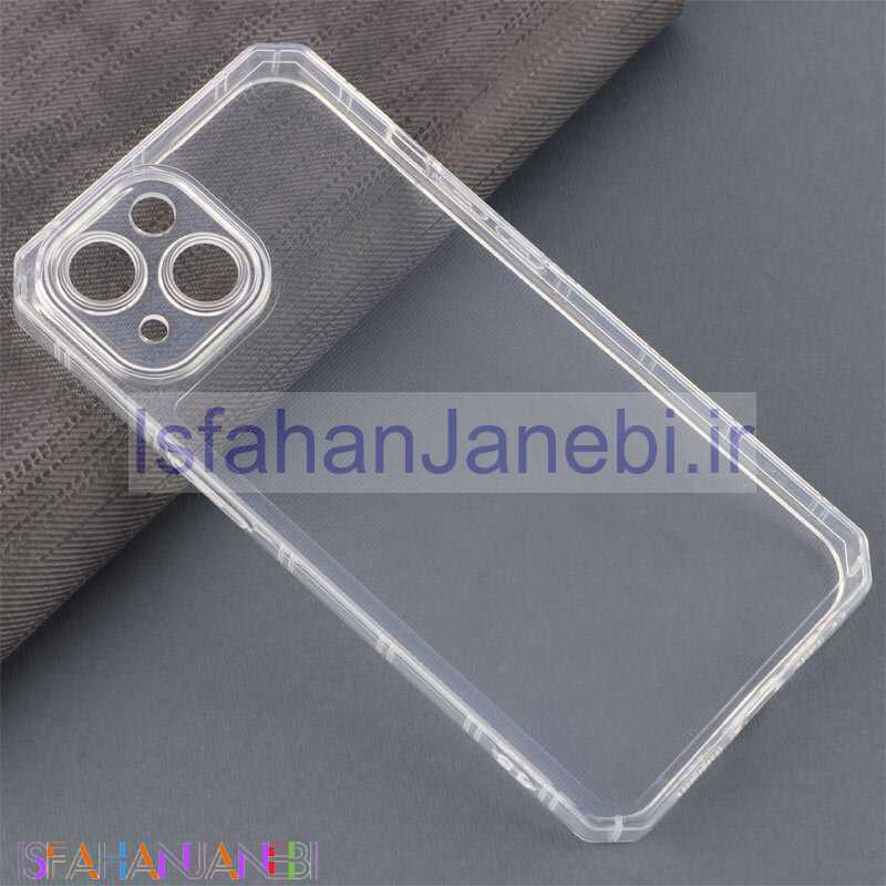 اصفهان جانبی-قاب ژله ای شفاف محافظ لنزدار آیفون 15