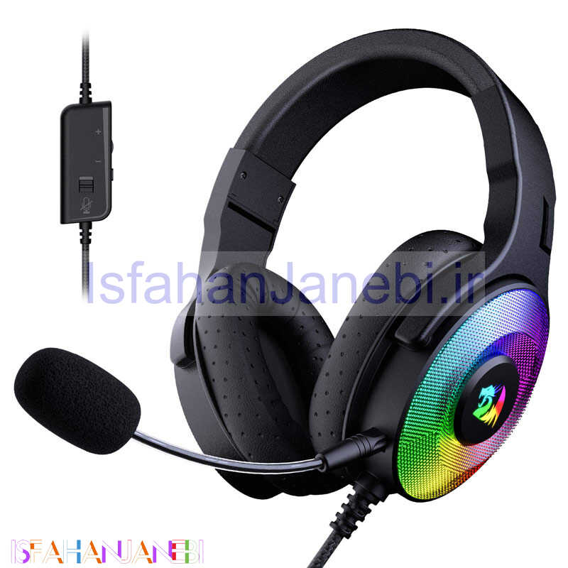اصفهان جانبی-هدست گیمینگ سیم دار Redragon Pandora H350