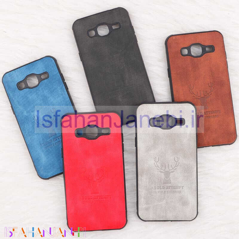 اصفهان جانبی-قاب چرمی طرح گوزن Samsung J3