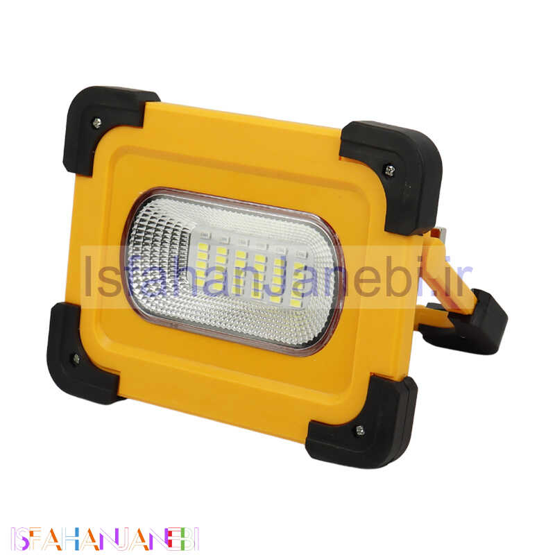 اصفهان جانبی-پروژکتور سیار شارژی و پاوربانک 9000 خورشیدی ETG-3