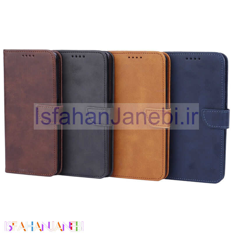 اصفهان جانبی-کیف چرمی مگنتی Xiaomi Redmi Note 12 Pro 4G