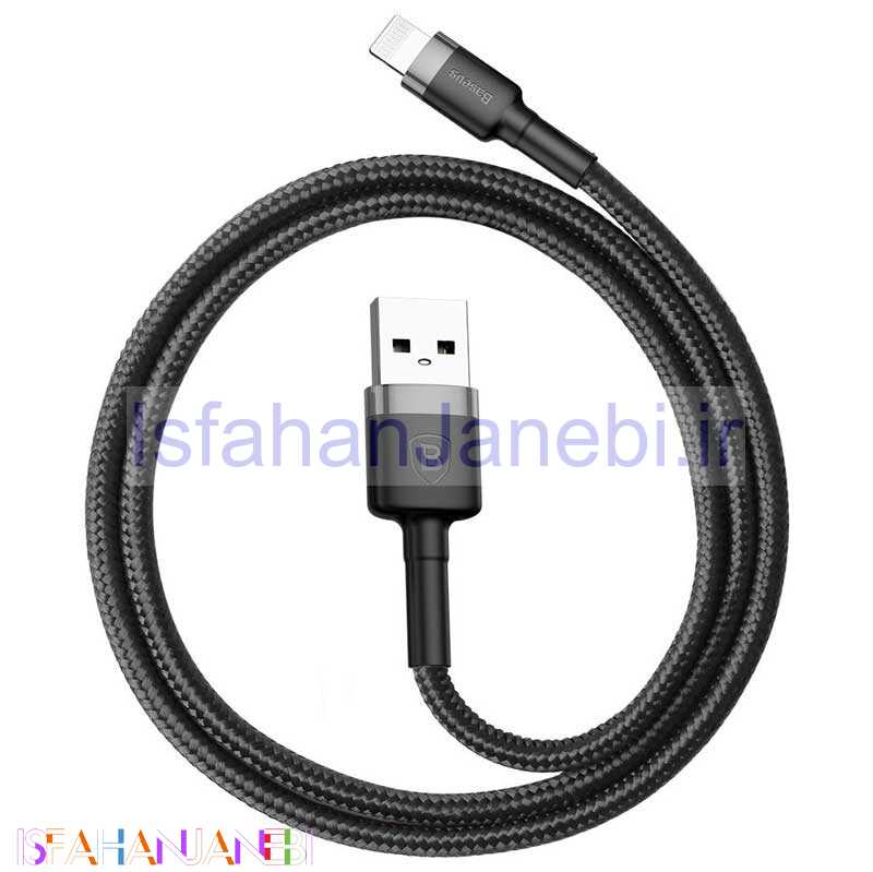 اصفهان جانبی-کابل کنفی آیفونی Baseus Cafule CALKLF-C 2A 1m