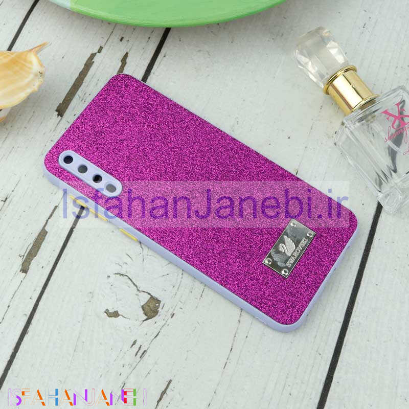 اصفهان جانبی-قاب شاینی Swarovski محافظ لنزدار Samsung Galaxy A30s / A50s