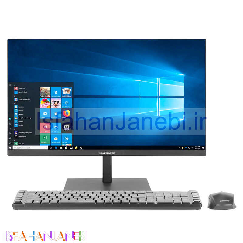 اصفهان جانبی-آل این وان Green GX22S Core i7 16GB 512GB SSD Intel 21.5" FHD