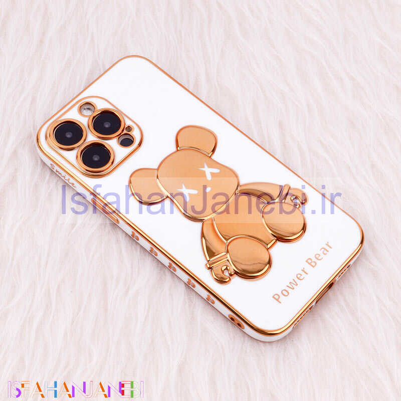 اصفهان جانبی-قاب عروسکی براق Ted محافظ لنزدار iPhone 14 Pro Max