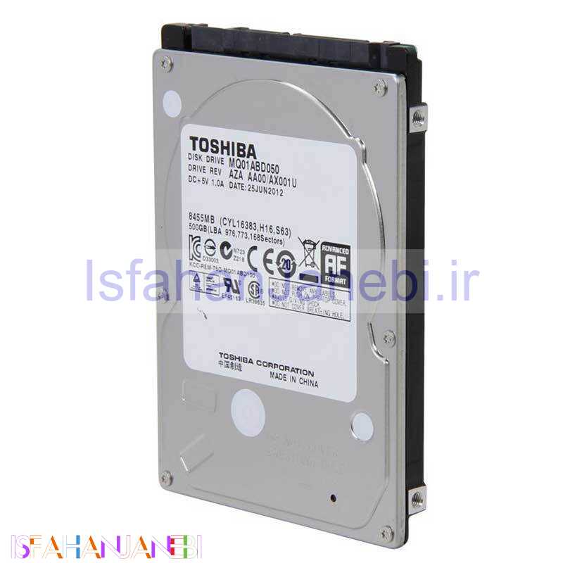 اصفهان جانبی-هارد لپ تاپ Refurbished 500GB