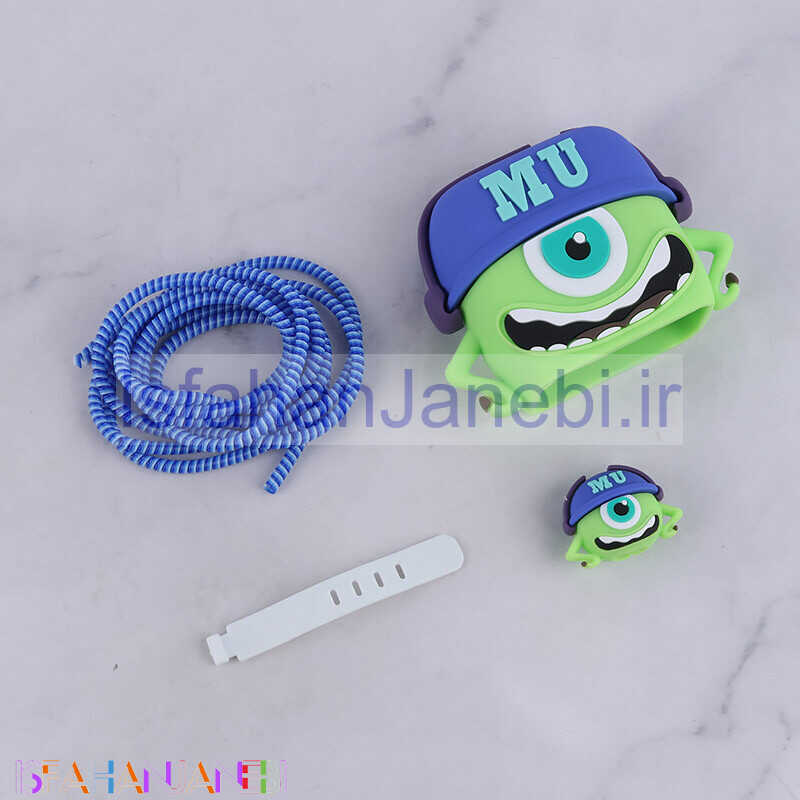 اصفهان جانبی-ست محافظ کابل و کلگی شارژر شیائومی 67 وات طرح مایک