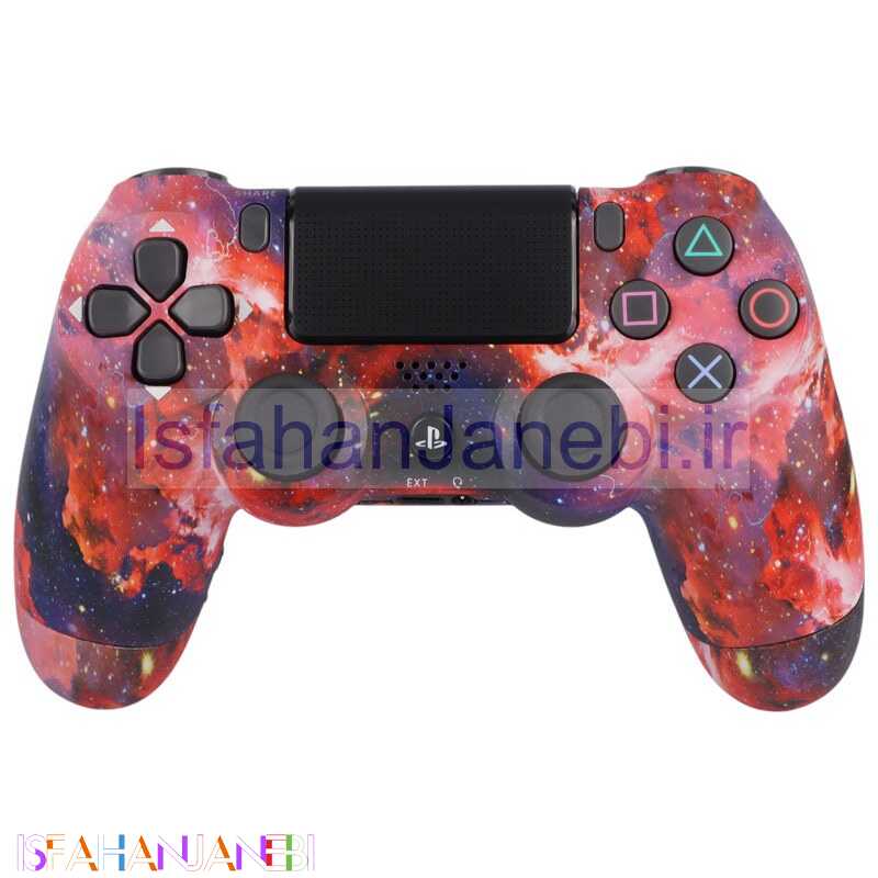 اصفهان جانبی-دسته بازی بی سیم SONY PlayStation 4 DualShock 4 High Copy طرح کهکشان کد 2
