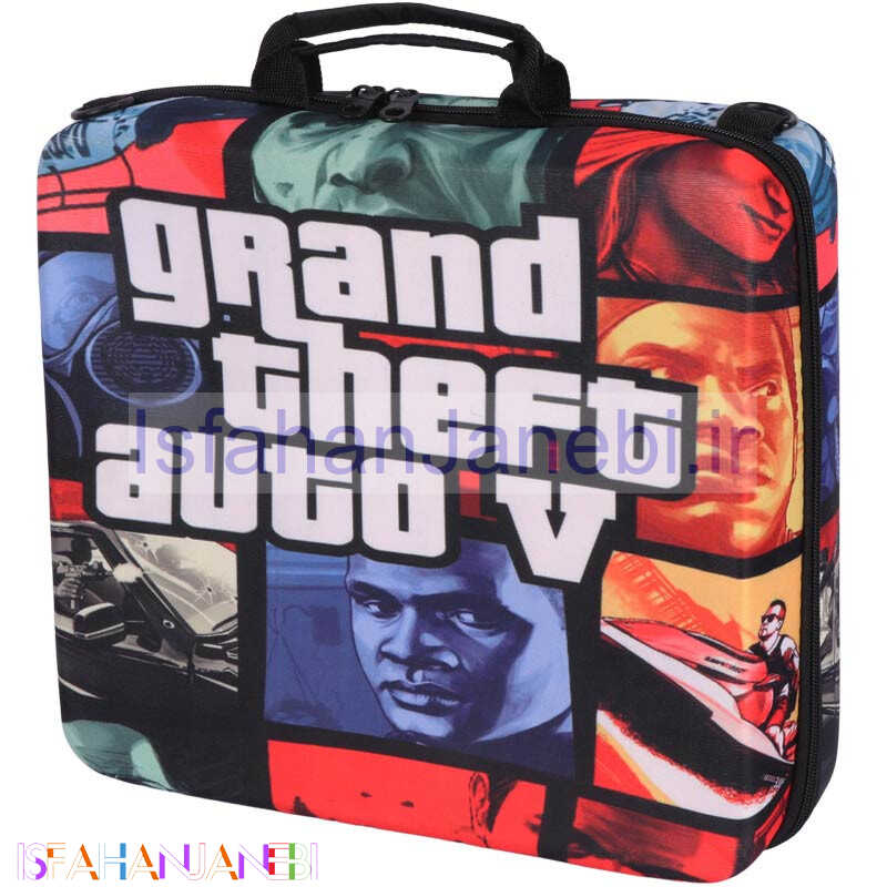 اصفهان جانبی-کیف کنسول بازی PS4 طرح GTA V کد 8