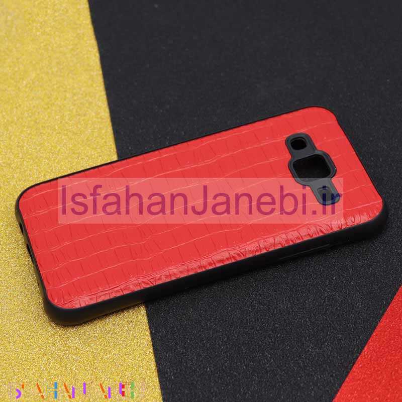 اصفهان جانبی-قاب چرمی پوست ماری Samsung J5