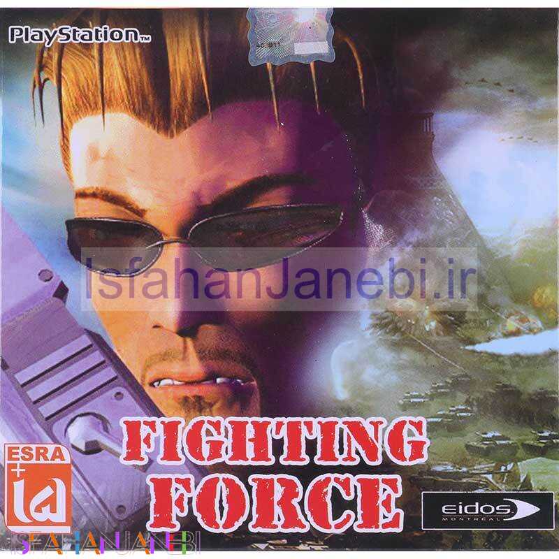 اصفهان جانبی-بازی Fighting Force لوح زرین مناسب برای PS1