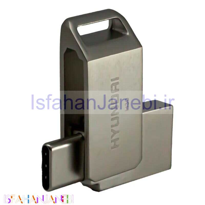 اصفهان جانبی-فلش 32 گیگ هیوندای Hyundai Boost H30 OTG Type-C USB3.2
