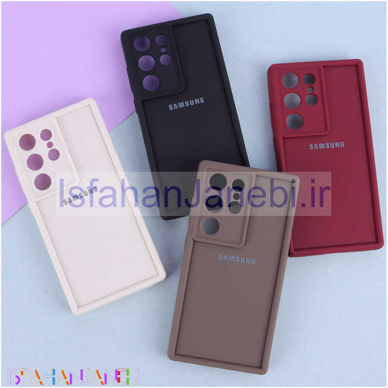 اصفهان جانبی-قاب سولید سامسونگ Galaxy S24 Ultra محافظ لنزدار