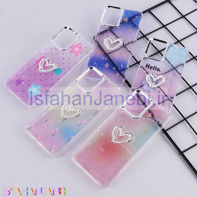 اصفهان جانبی-قاب شفاف کهکشانی سامسونگ Galaxy A12 / M12