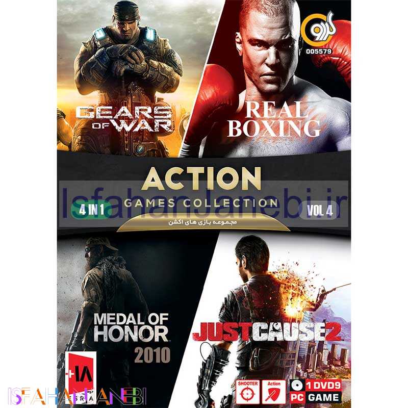 اصفهان جانبی-ACTION GAMES COLLECTION Vol.4 PC 1DVD9 گردو
