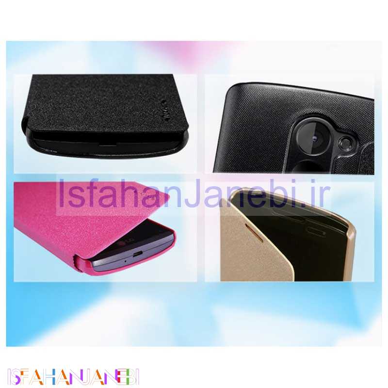 اصفهان جانبی-کیف اورجینال کلاسوری Sparkle نیلکین LG Leon