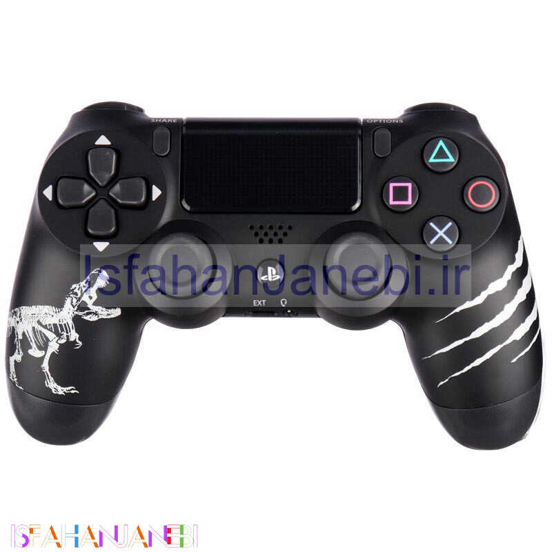 اصفهان جانبی-دسته بازی بی سیم SONY PlayStation 4 DualShock 4 High Copy طرح دایناسور