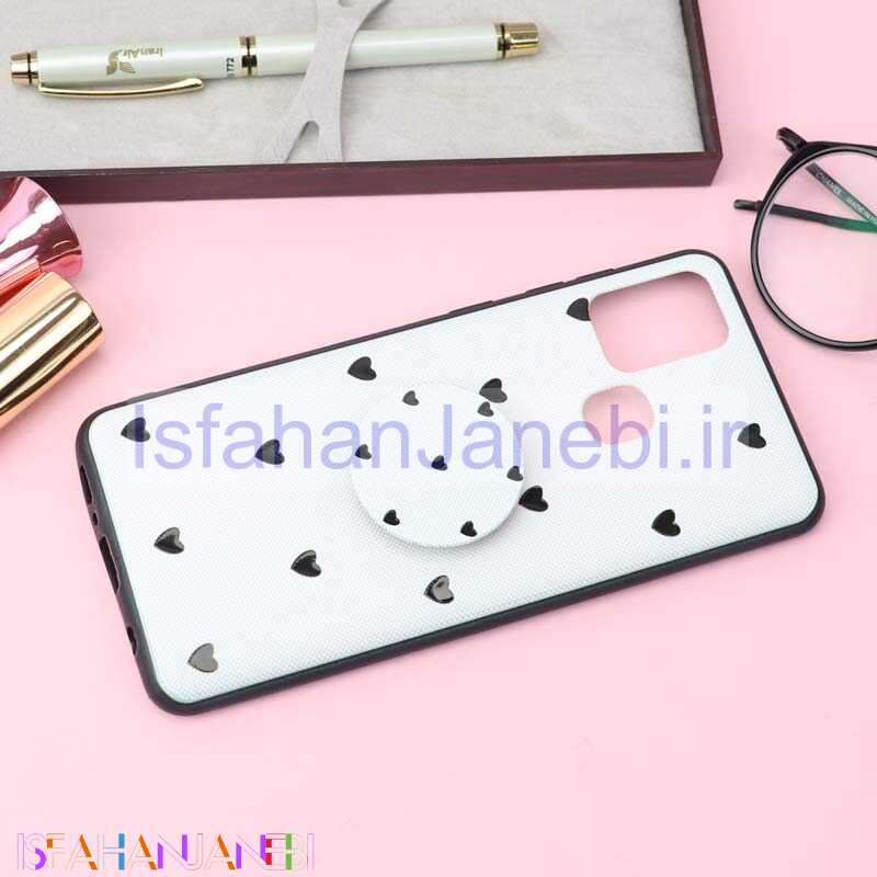 اصفهان جانبی-قاب فانتزی برجسته + پاپ سوکت کد1 سامسونگ A21s