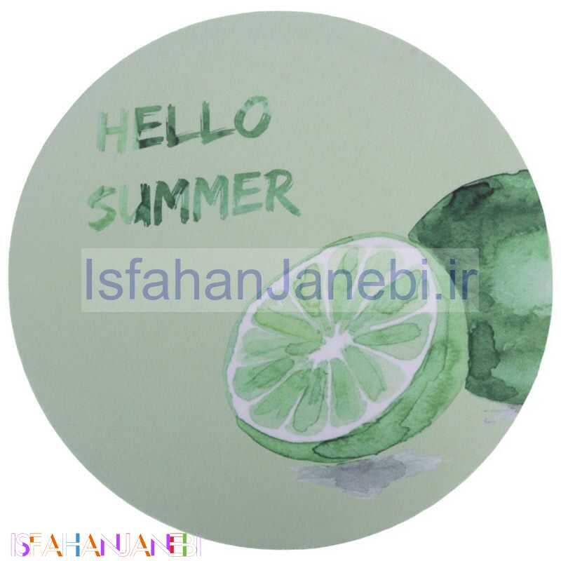 اصفهان جانبی-پد موس Qihe QH-1 19.5*19.5cm طرح لیمو
