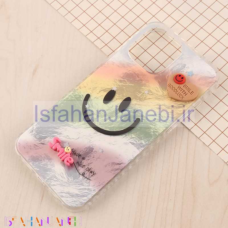 اصفهان جانبی-قاب IMD آیفون iPhone 13 Pro Max طرح Smile برجسته براق