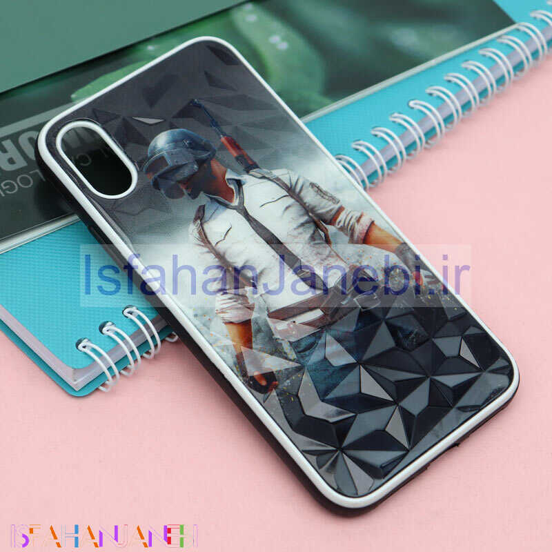 اصفهان جانبی-قاب طرحدار دیاموند کد7 آیفون iPhone X/XS سری B