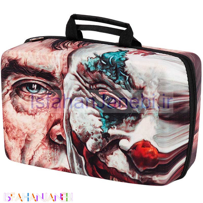 اصفهان جانبی-کیف کنسول بازی PS5 Slim طرح جوکر کد 5