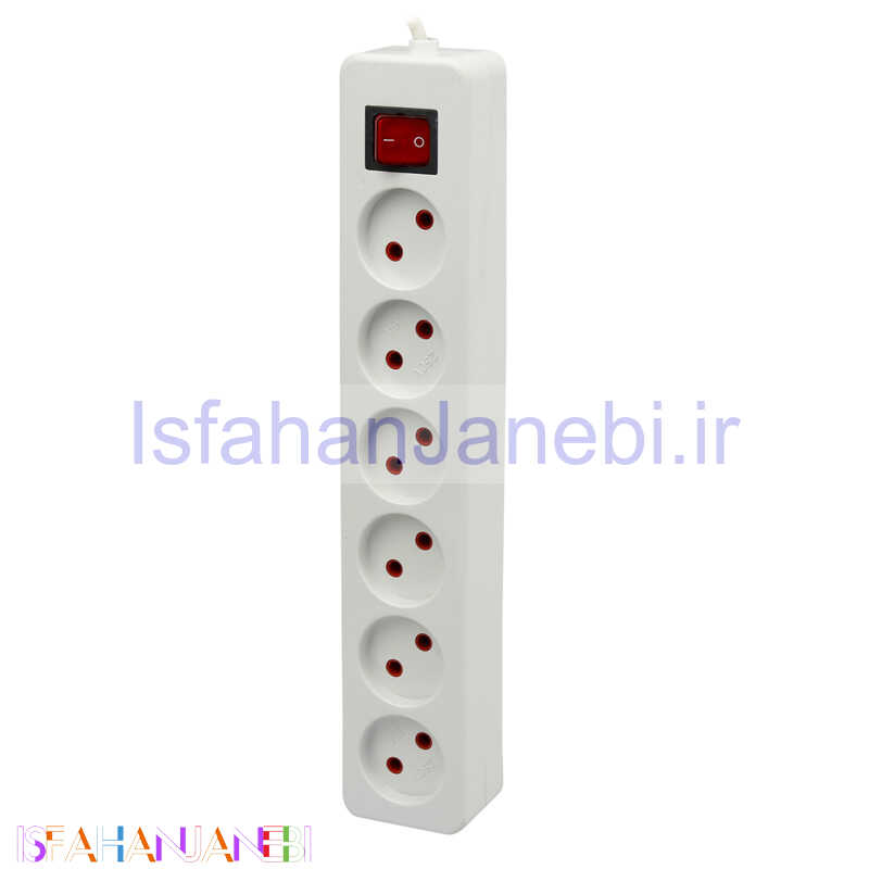 اصفهان جانبی-چند راهی 6 خانه برق الکترو فاز Electro Faz با کابل 7 متری