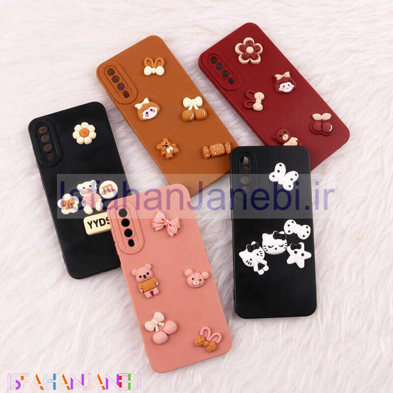 اصفهان جانبی-قاب فانتزی عروسکی Pro Camera محافظ لنزدار Samsung Galaxy A50