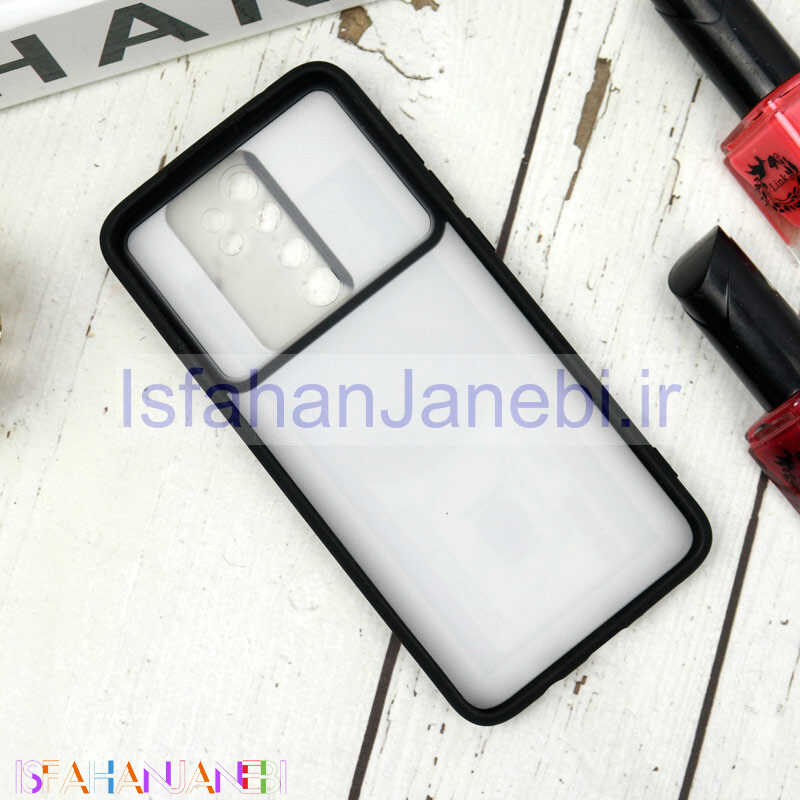 اصفهان جانبی-قاب طرحدار محافظ لنزدار کشویی + پاپ سوکت طرح دلار شیائومی Redmi Note 8 Pro سری B