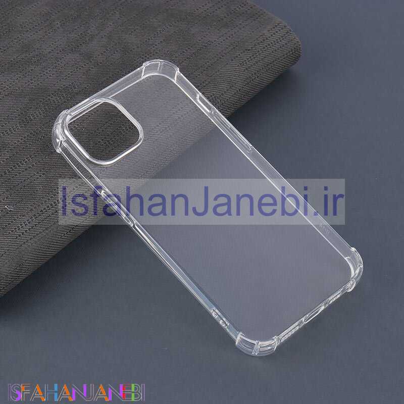 اصفهان جانبی-قاب ژله ای ضربه گیر بی رنگ آیفون iPhone 13 / 14