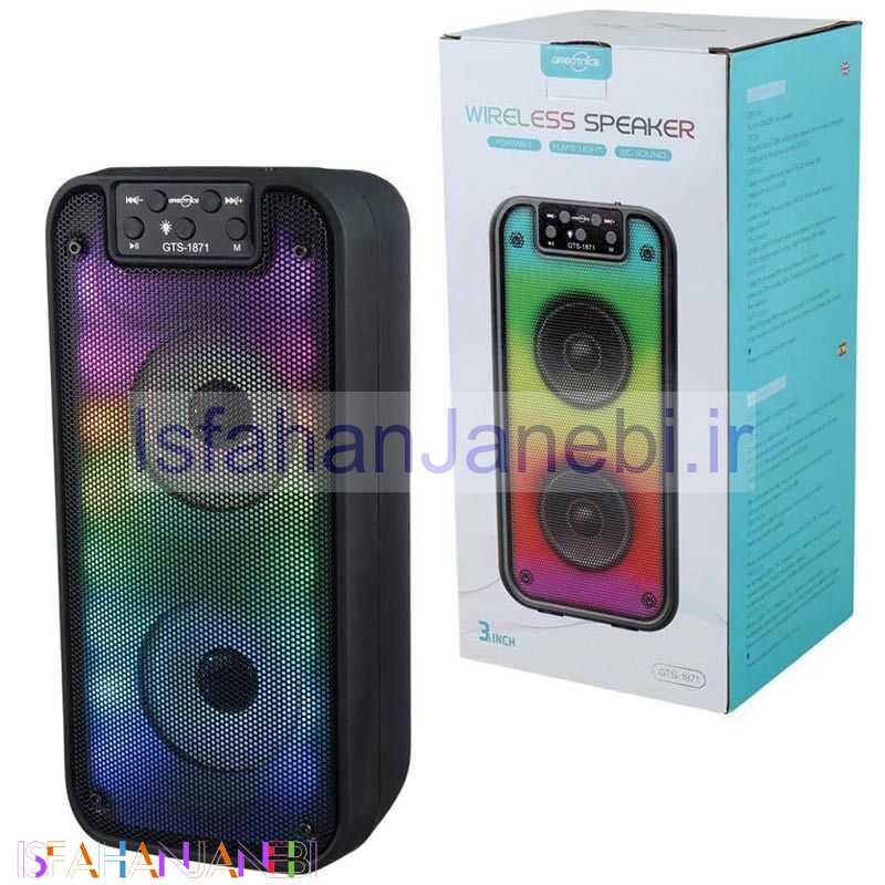 اصفهان جانبی-اسپیکر بلوتوثی گریت نایس GTS-1871