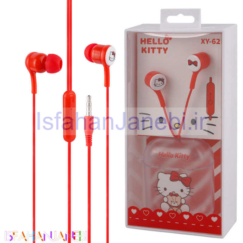 اصفهان جانبی-هندزفری Hello Kitty XY-62