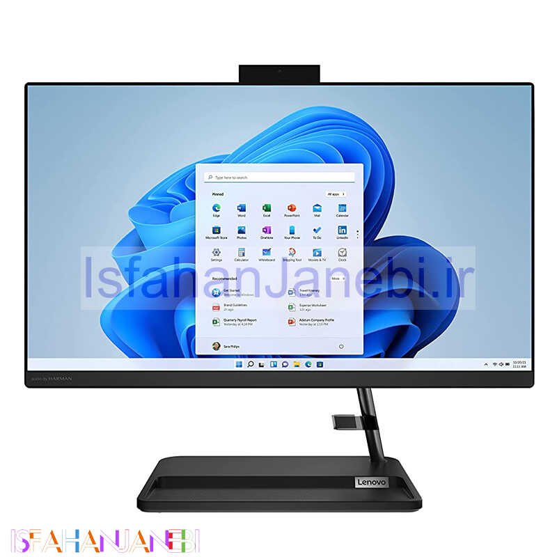 اصفهان جانبی-آل این وان Lenovo Ideacentre AIO 3 Core i3 (1115G4) 8GB 1TB+256GB SSD Intel 21.5" FHD