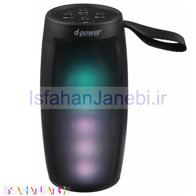 اصفهان جانبی-اسپیکر بلوتوثی رم و فلش خور D-Power B-6