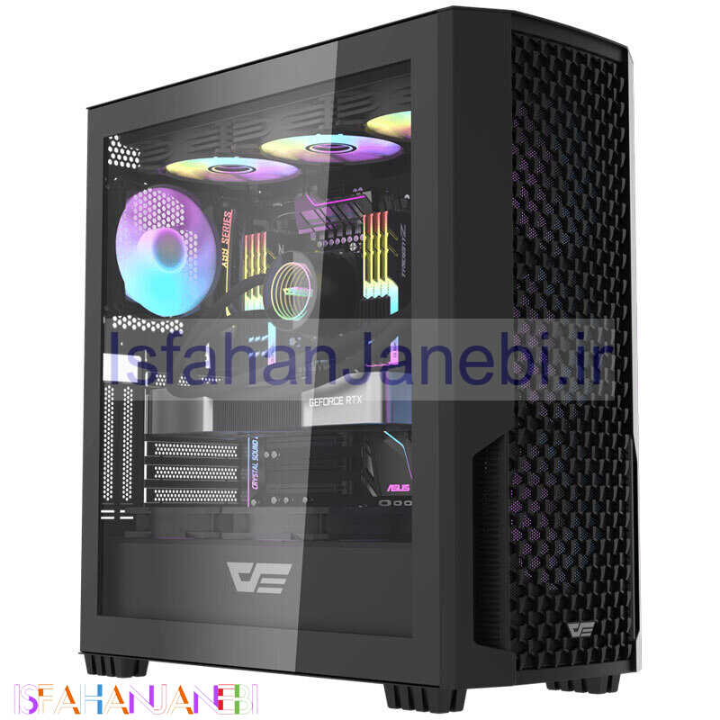 اصفهان جانبی-کیس کامپیوتر دارک فلش DarkFlash DF2100