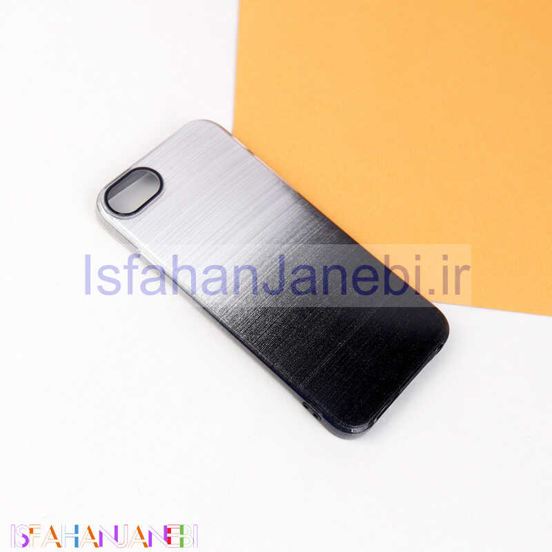 اصفهان جانبی-قاب PC براق محافظ لنزدار دو رنگ iPhone 7 / 8 / SE 2020