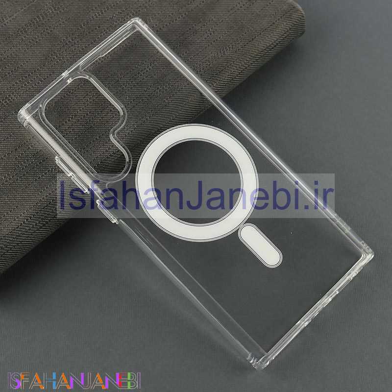 اصفهان جانبی-قاب ضد ضربه مگ سیف Clear Case Magnetic سامسونگ Galaxy S22 Ultra