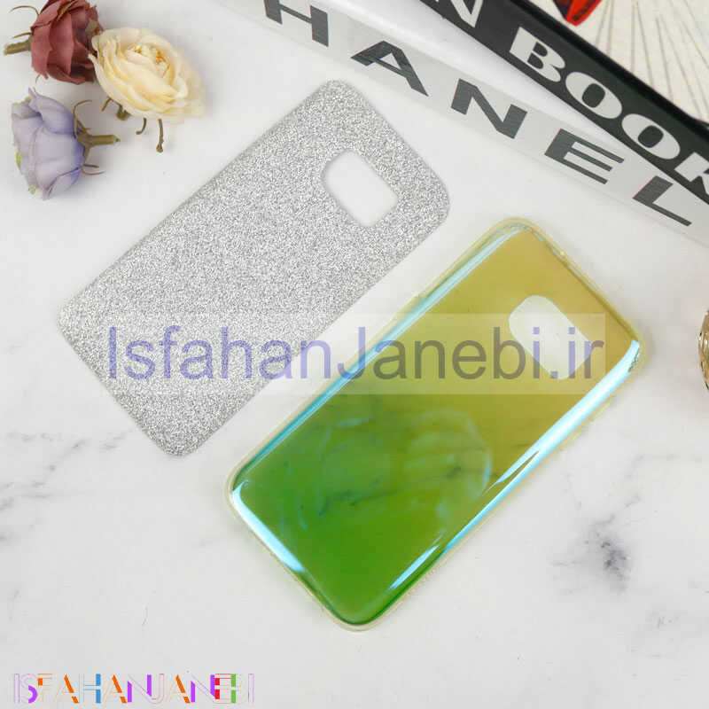 اصفهان جانبی-قاب ژله ای اکلیلی دو رنگ Samsung Galaxy S7 سبز
