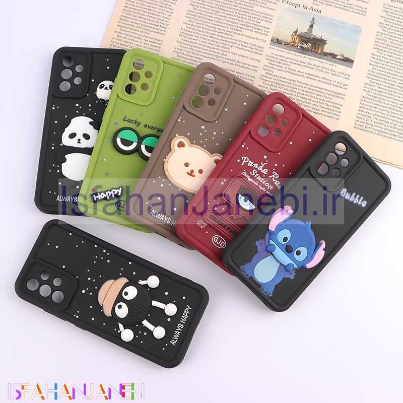 اصفهان جانبی-قاب سیلیکونی سولید سامسونگ Galaxy A32 4G محافظ لنزدار