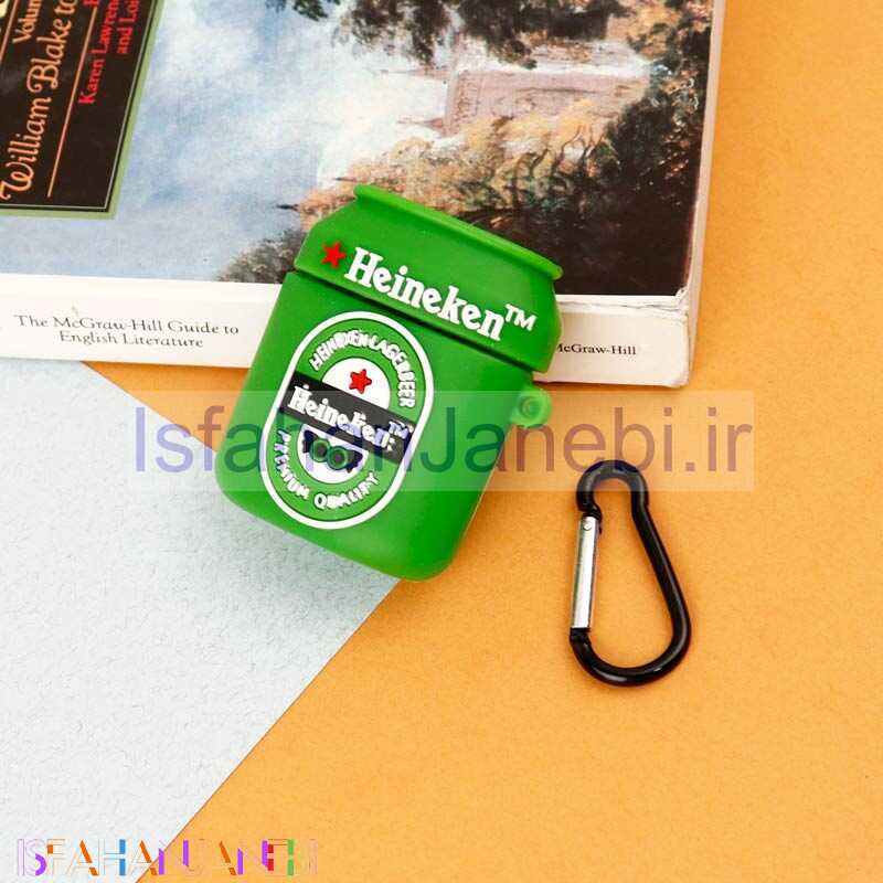 اصفهان جانبی-محافظ ایرپاد سیلیکونی طرح Heineken سبز