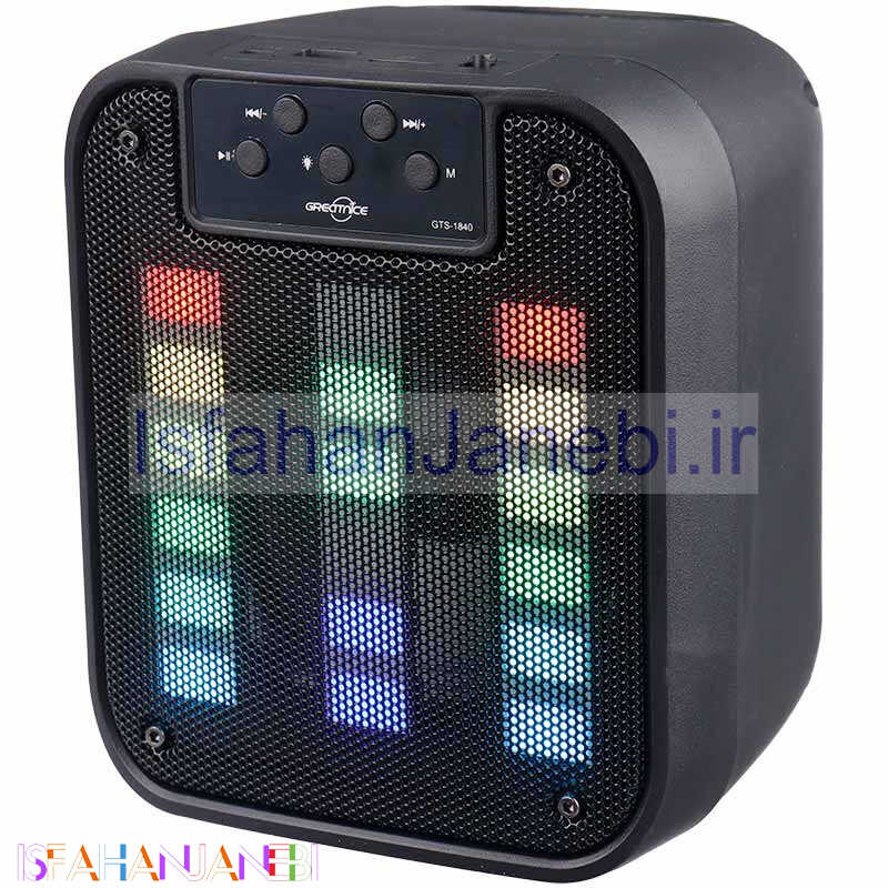 اصفهان جانبی-اسپیکر بلوتوثی رم و فلش خور Greatnice GTS-1840