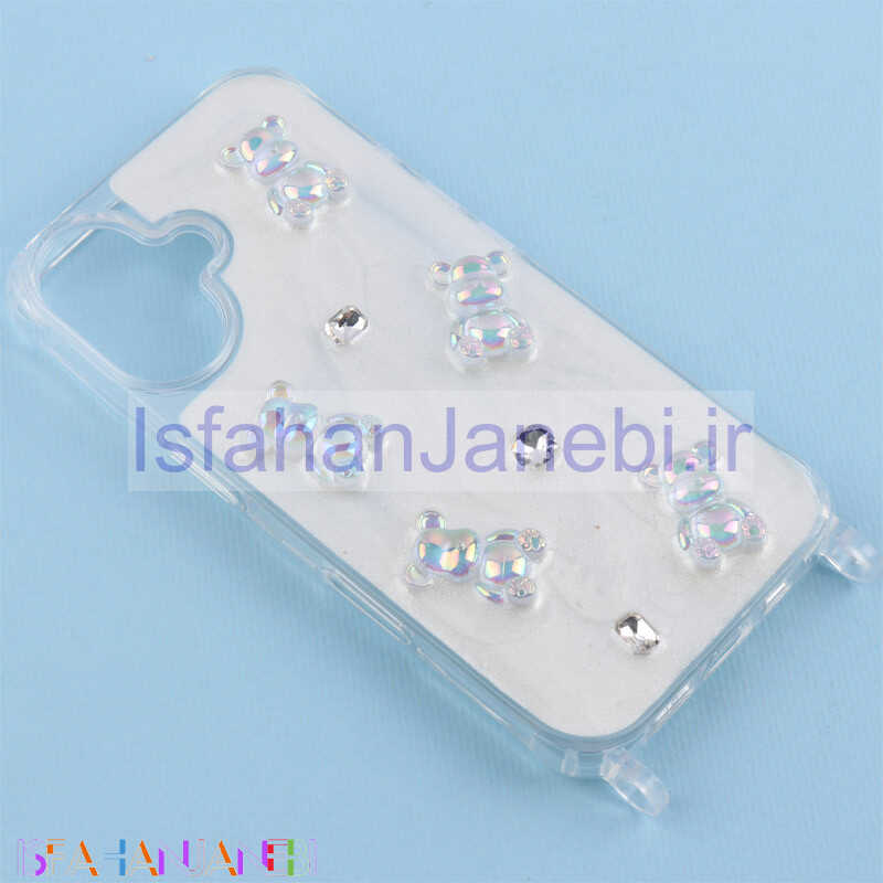 اصفهان جانبی-قاب اکلیلی Vip Max آیفون iPhone 16 نگین دار فانتزی