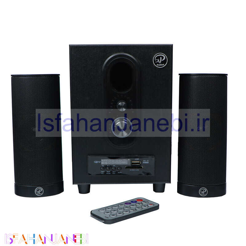 اصفهان جانبی-اسپیکر بلوتوثی رم و فلش خور XP-AC124
