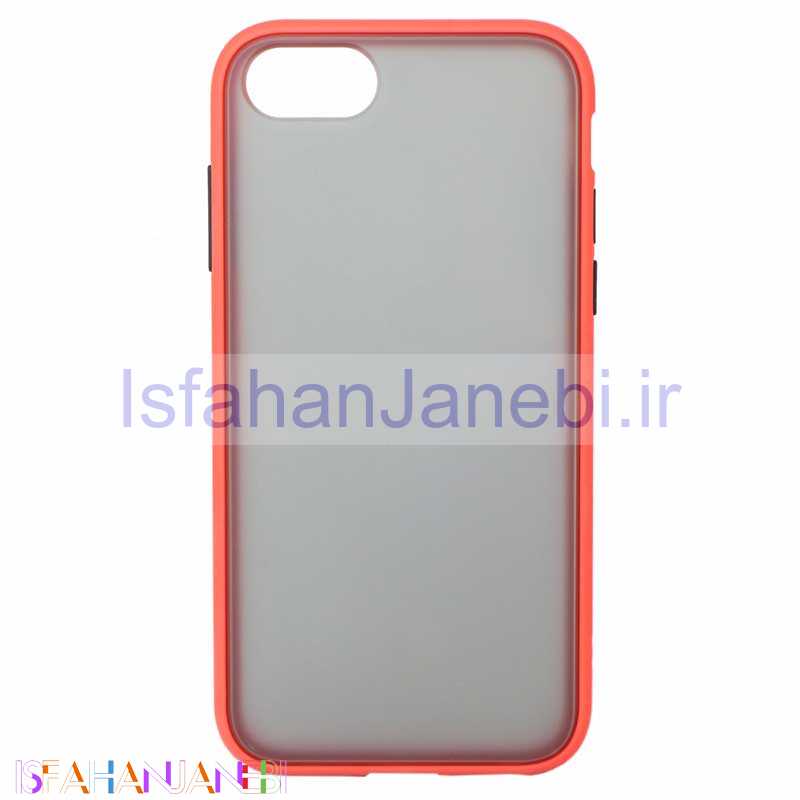 اصفهان جانبی-قاب PC مات iPhone 7/8 قرمز