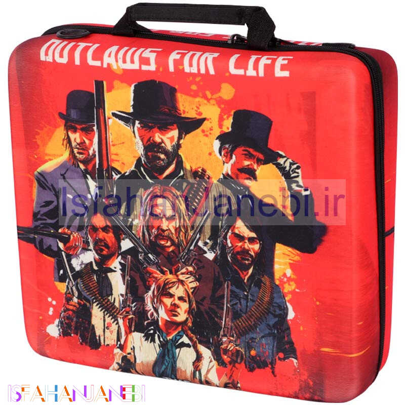 اصفهان جانبی-کیف کنسول بازی PS4 طرح Red Dead Redemption 2 کد 12