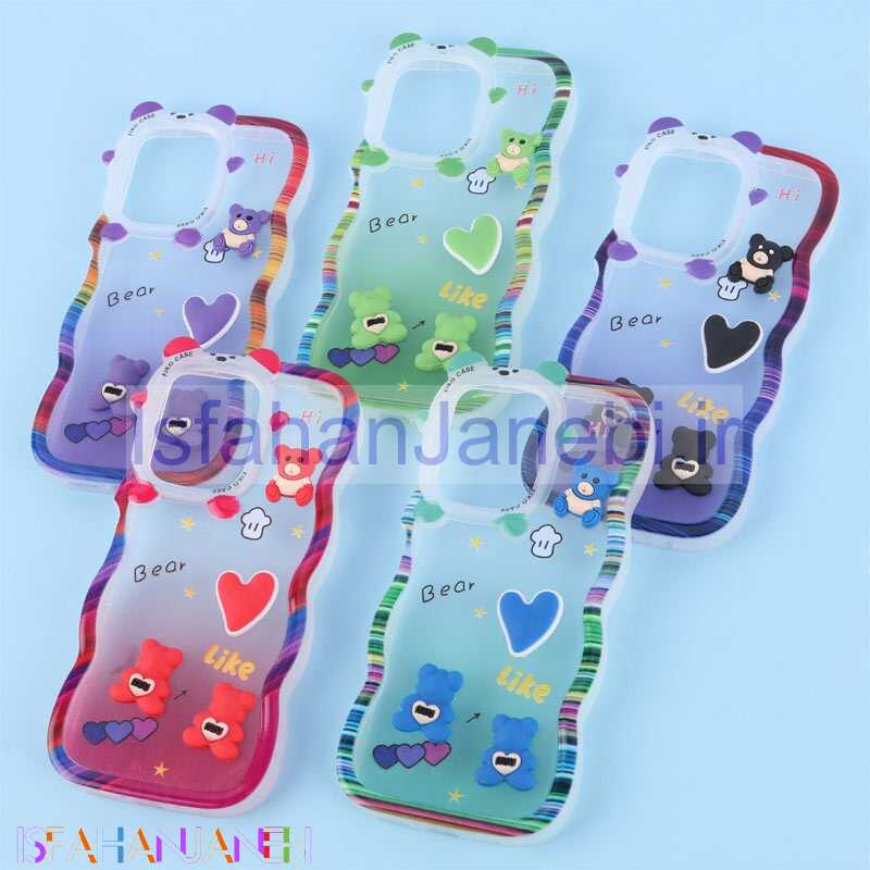 اصفهان جانبی-قاب عروسک برجسته گوش دار Xiaomi Redmi Note 12 4G